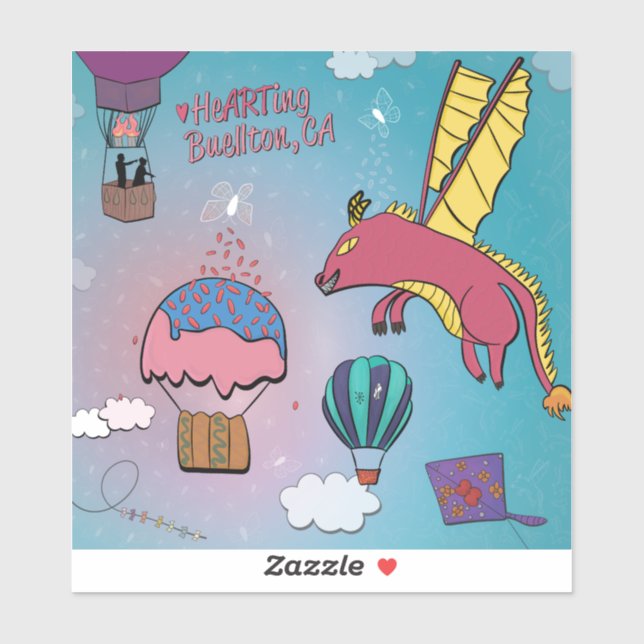 Aufkleber - Sprinklen (Blatt)