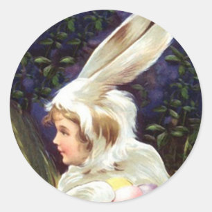 Aufkleber Sweet Antique Kind Ostersonne Kostüm