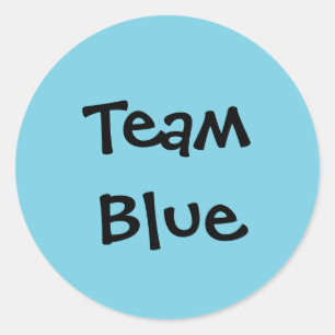 Aufkleber "Team Blue"