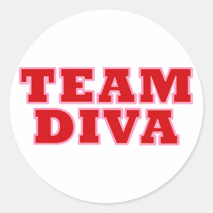 Aufkleber "Team Diva"