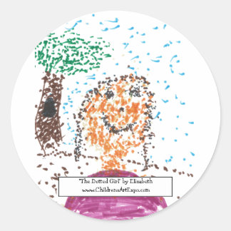 Aufkleber "The Dotted Girl"