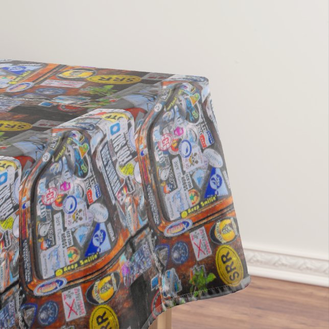 Aufkleber Tischdecke (Beispiel)