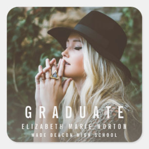 Aufkleber Typ Abschluss