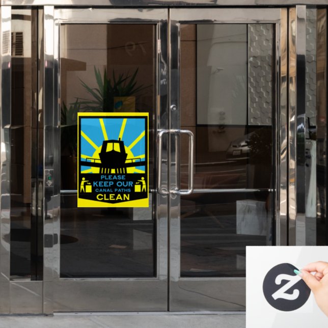 Aufkleber und Schilder für Narrowboat (Büro Tür)