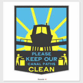 Aufkleber und Schilder für Narrowboat