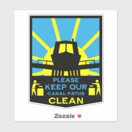 Aufkleber und Schilder für Narrowboat