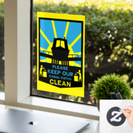 Aufkleber und Schilder für Narrowboat