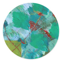 Aufkleber und Siegel in Marmordesign