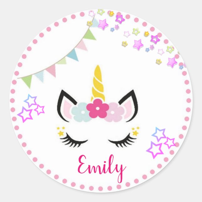 AUFKLEBER UNICORNIO (Vorderseite)