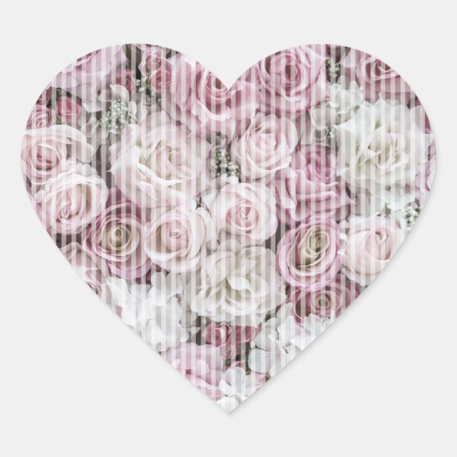 Aufkleber - Viktorianische Rose (Vorderseite)