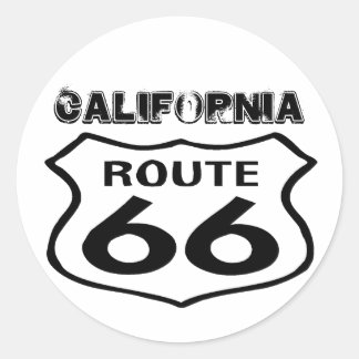 Aufkleber Vintage Route 66 Worn Lk Staat Kaliforni