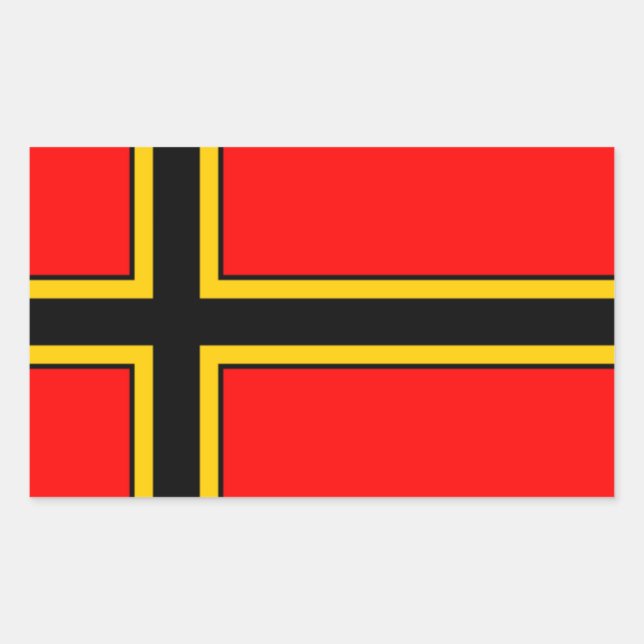Aufkleber Wirmer Flagge (Vorderseite)