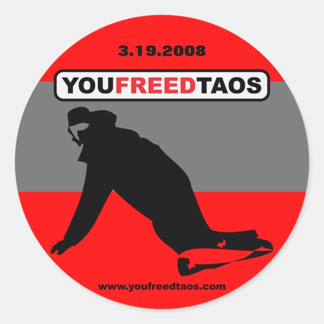 Aufkleber "You Freedtaos 3" (Vorderseite)