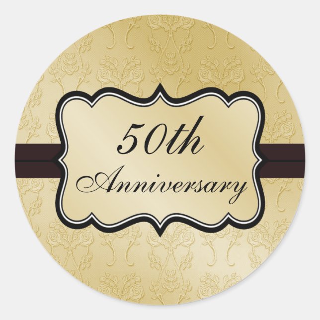 Aufkleber zum 50. Jahrestag (Vorderseite)