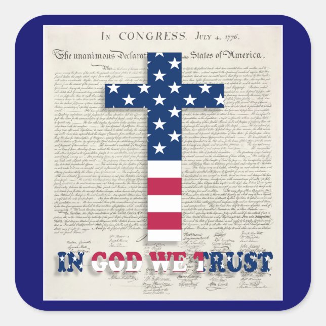 Aufkleber zum Unabhängigkeitstag (Vorderseite)