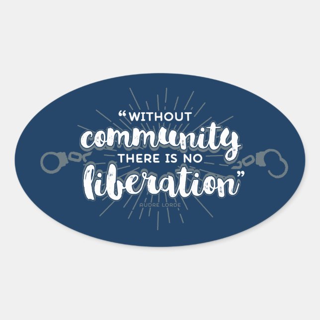 Aufkleber zur Befreiung (Vorderseite)