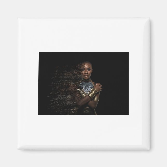 Aufkleber zur Dispersion der Black Queen Magnet (Vorne)