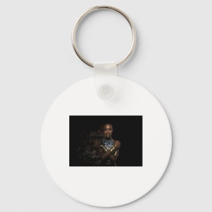 Aufkleber zur Dispersion der Black Queen Schlüsselanhänger