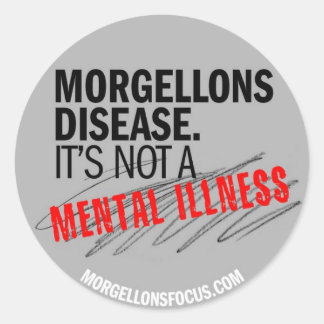 Aufkleber zur Sensibilisierung - Grau