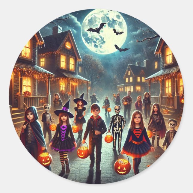 Aufkleber zwischen Tag und Party (Vorderseite)