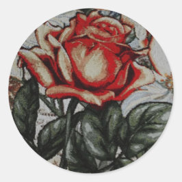 Aufkleberrolle runder aufkleber