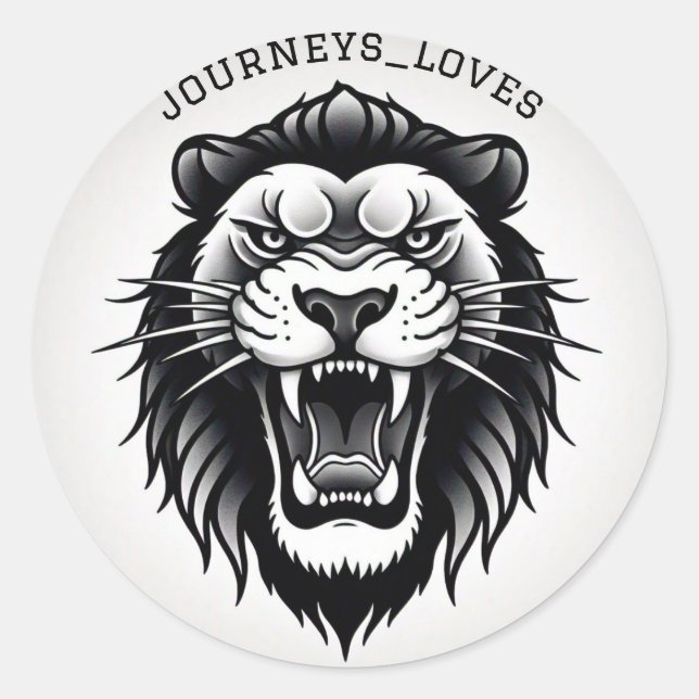 Aufkleberträumer von James Michael Miller Runder Aufkleber (Vorderseite)