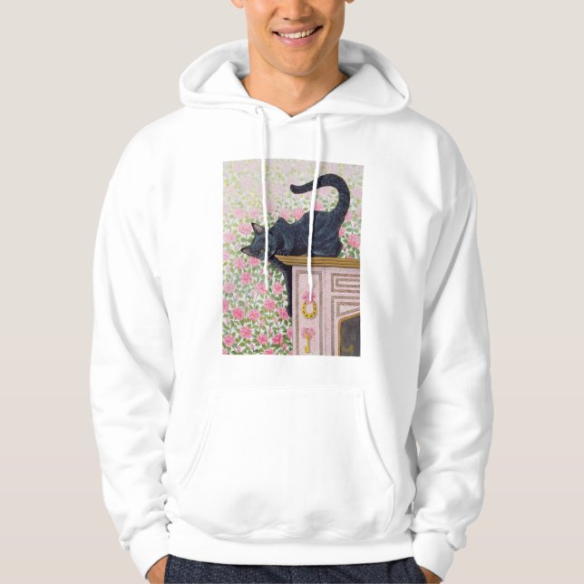 Aufkommende Rosen Hoodie (Vorderseite)
