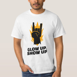 Aufleuchten, T-Shirt anzeigen