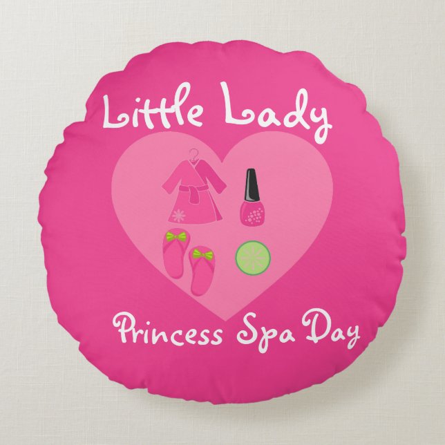 Auflistung von Kindausdrücken Rundes Kissen (Vorderseite)