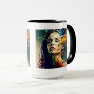 Auflösung der Combo-Tasse von Frauen, 15 oz Tasse