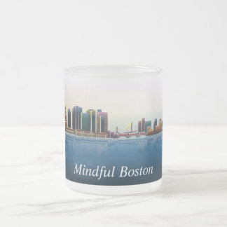 Aufmerksame Boston-Kaffee-Tasse Mattglastasse