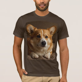 Aufmerksamer Corgi T-Shirt