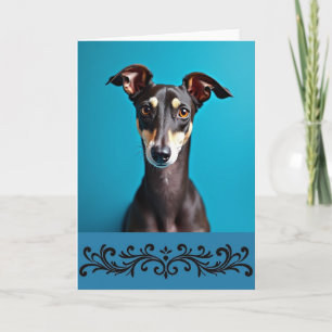 Aufmerksames Vatertagskarte für Hundebesitzer Karte