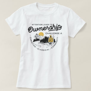 Aufmerksamkeit führt zur Herausforderung der Eigen T-Shirt
