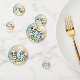 Aufmerksamkeit Intergalaktische Schlicht Geburtsta Konfetti