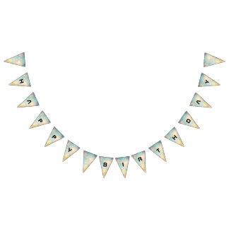 Aufmerksamkeit Intergalaktische Schlichte Geburtst Wimpelkette