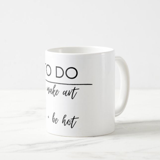 Aufmunternde Kaffeetasse für Arbeit und Studium (VorderseiteRechts)