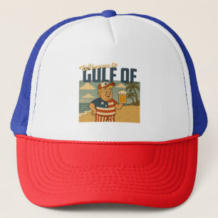 Aufnahme in den Golf von Amerika Truckerkappe
