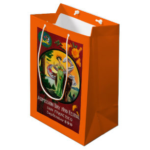 Aufnahme-Tagesanzeige, Staats-Festival Mittlere Geschenktüte