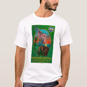 Aufnahme-Tagesanzeige, Staats-Festival T-Shirt