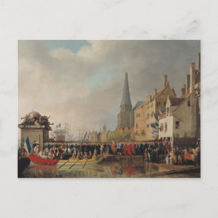 Aufnahme von Bonaparte als erster Konsul Postkarte
