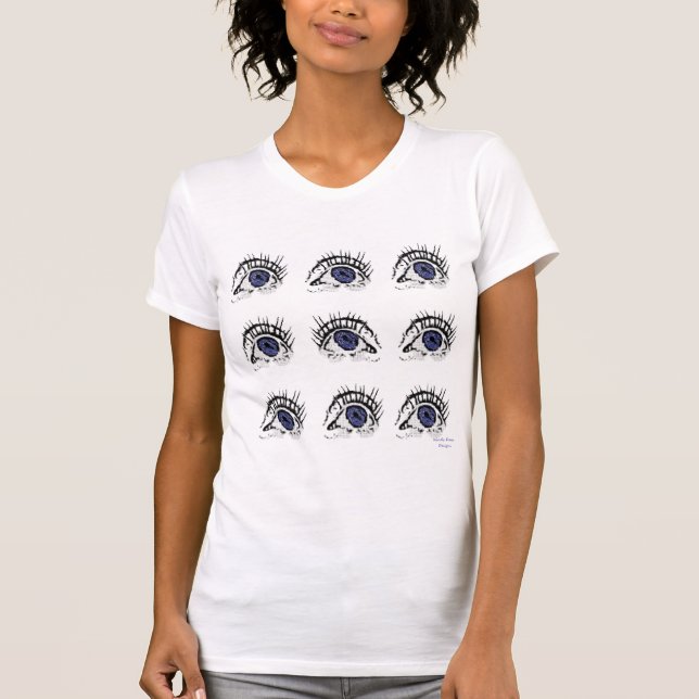 Aufpassende Augen T-Shirt (Vorderseite)