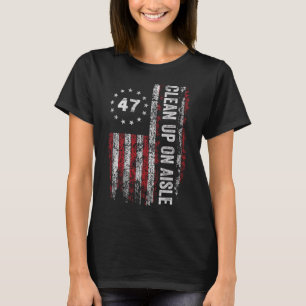 Aufräumen in Gang 47 Impeach 47 Anti Trump 86 47 8 T-Shirt