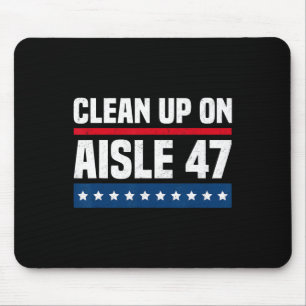 Aufräumen in Gang 47 Impeach 47 Anti Trump Präside Mousepad