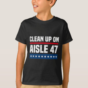 Aufräumen in Gang 47 Impeach 47 Anti Trump Präside T-Shirt