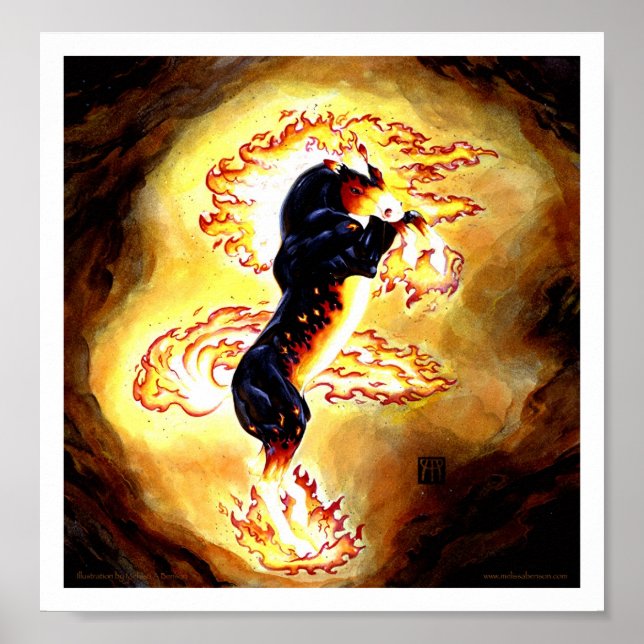 Aufrecht Albtraum Poster (Vorne)