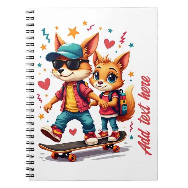 Aufregend und motivierend! notizblock (Vorderseite)