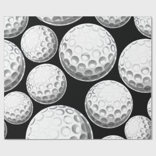 Aufregende Golf-Geburtstagsfeier Geschenkpapier