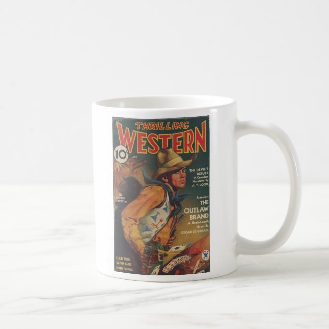 Aufregender Western 6/34 Kaffeetasse (Rechts)