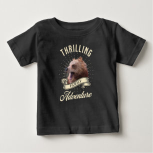 Aufregendes Familienabenteuer Bären-Wildnis Baby T-shirt
